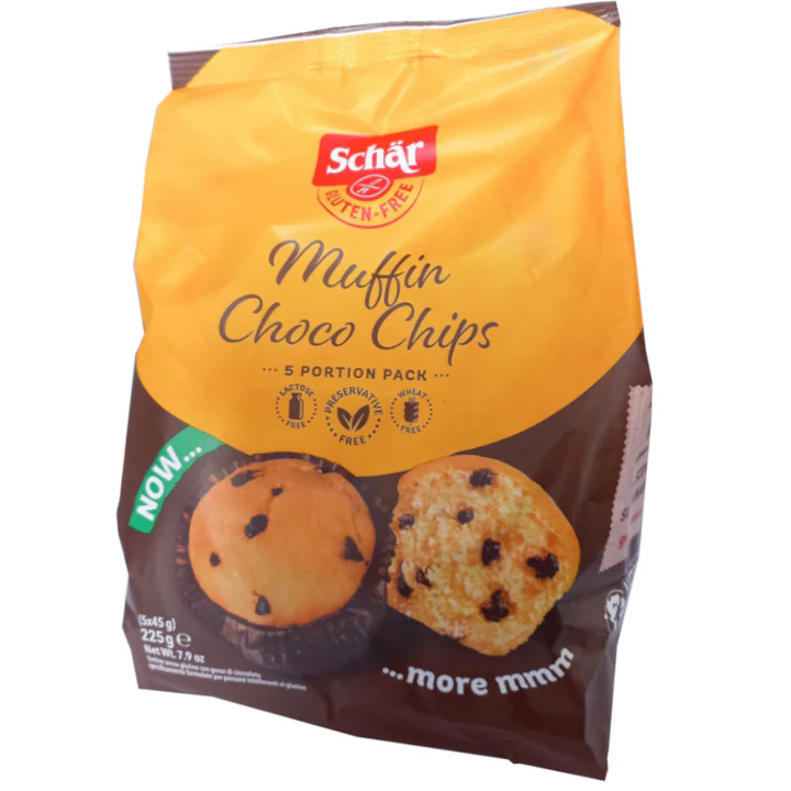 Schar - Muffin choco chips 225gr